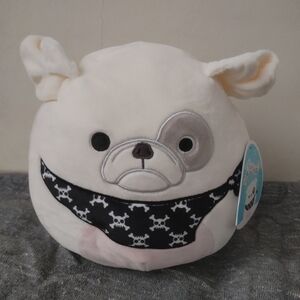 8" Squishmallow Elanor The Bulldog